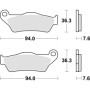 6566712_01.jpg Set pastiglie freno sbs 671rq