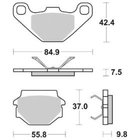6566920_01.jpg PASTIGLIE FRENO SBS 692HF