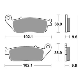 PASTIGLIE FRENO ANTERIORE SBS 700SP 656700SP_01.jpg PASTIGLIE FRENO ANTERIORE SBS 700SP