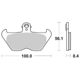 PASTIGLIE FRENO ANTERIORE SBS 703HS 6567035_01.jpg PASTIGLIE FRENO ANTERIORE SBS 703HS