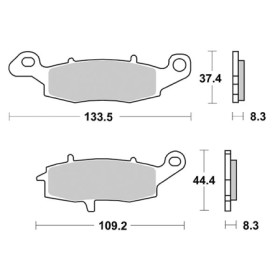 PASTIGLIE FRENO ANTERIORE SBS 704SP 656704SP_01.jpg PASTIGLIE FRENO ANTERIORE SBS 704SP