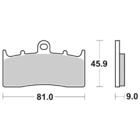 PASTIGLIE FRENO ANTERIORE SBS 778HS 6567785_01.jpg PASTIGLIE FRENO ANTERIORE SBS 778HS