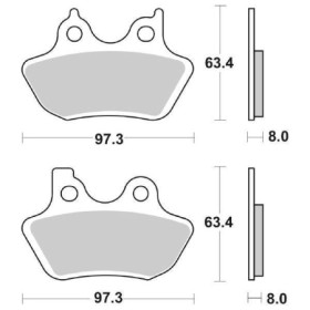 PASTIGLIE FRENO ANTERIORE SBS 826H.HS 6568265_01.jpg PASTIGLIE FRENO ANTERIORE SBS 826H.HS