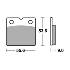 PASTIGLIE FRENO ANTERIORE RACING SBS 887DS-2 656887DS2_01.jpg PASTIGLIE FRENO ANTERIORE RACING SBS 887DS-2