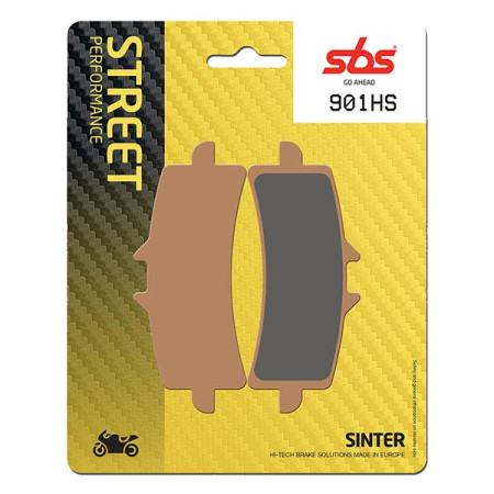 6569015.jpg PASTIGLIE FRENO ANTERIORE SBS 901HS