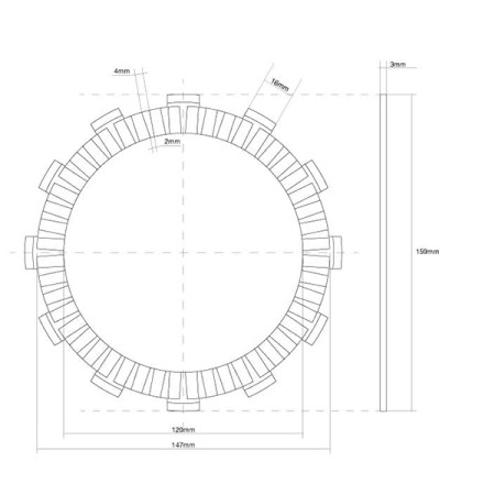741409.jpg DISCO FRIZIONE GUARNITO FCC