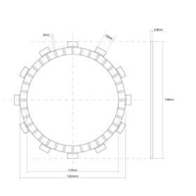 DISCO FRIZIONE GUARNITO FCC MARSRV03SISTEMIIMGSGR741420.jpg DISCO FRIZIONE GUARNITO FCC