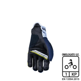81223M_01.jpg GUANTI FIVE E3 EVO FLUO YELLOW/BLUE (XXXL) Rif.FIVE: 1221132013
