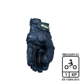81225L_01.jpg GUANTI FIVE X-RIDER WP BLACK/FLUOYELLOW (XXL) Rif.FIVE: 0221251612