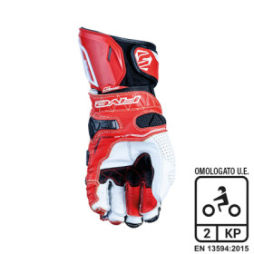 81240L_01.jpg GUANTI FIVE RFX RACE WHITE/RED (XXL) Rif.FIVE: 0221015812