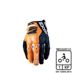 81276L_01.jpg GUANTI FIVE E2 ORANGE (L) Rif.FIVE: 1221140410
