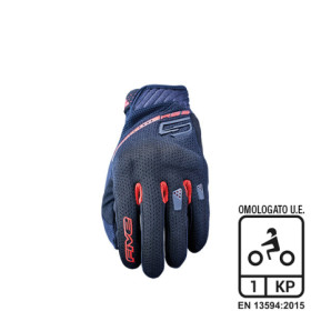 81278L_01.jpg GUANTI FIVE RS3 EVO AIRFLOW BLACK/RED (L) Rif.FIVE: 0222081810