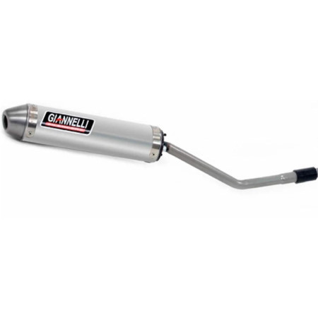 34701HF2.jpg GIANNELLI RACCORDO + SILENZIATORE CILINDRICO ALLUMINIO