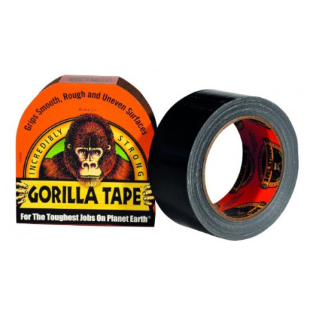 gorilla tape black 3044400.jpg NASTRO TUBELESS GORILLA HANDY ROLL MT.9X25mm.