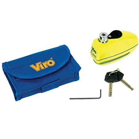 191.jpg BLOCCA DISCO ECHO CON ALLARME D.5,5mm GIALLO
