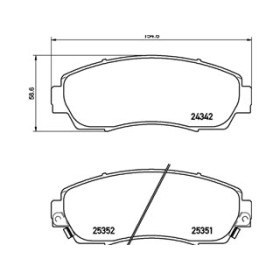 PASTIGLIE FRENO HONDA PASTIGLIE FRENO HONDA