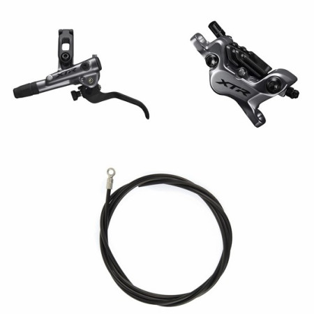 im9120jlfpna100.jpg SHIMANO XTR Freno (kit) BRM9120JKITM9120 Dx / Post. Metallica con aletta Senza adattatore 1700 (black)