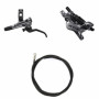 im9120jlfpna100.jpg SHIMANO XTR Freno (kit) BRM9120JKITM9120 Dx / Post. Metallica con aletta Senza adattatore 1700 (black)