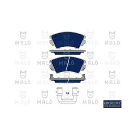 KIT PASTIGLIE FRENO, FRENO A DISCO - AKRON KIT PASTIGLIE FRENO, FRENO A DISCO - AKRON