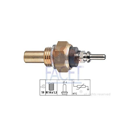 SENSORE DI TEMPERATURA REFRIGERANTE/OLIO/CARBURANT
