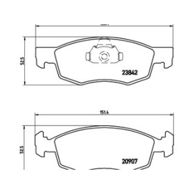 PASTIGLIE FRENO PASTIGLIE FRENO