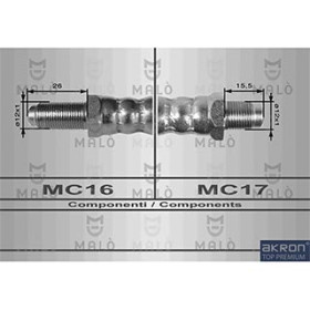 AKRON-T.DIS.FRIZ.GIULIA 1300/1600