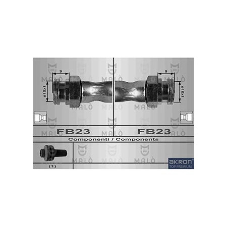 AKRON-T.FRENO POST.5CENTO(700-900)