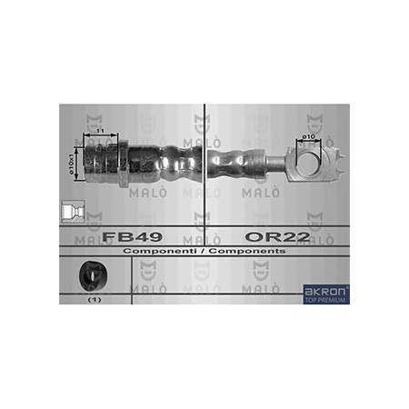 FLESSIBILE DEL FRENO - AKRON