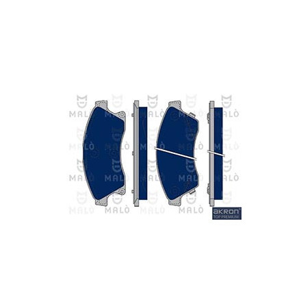 AKRON TP-PASTIGLIE FRENO 25031/18,8