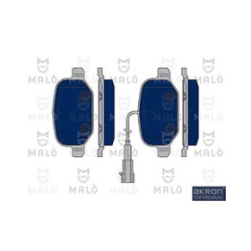 AKRON TP-PASTIGLIE FRENO 23517/17,3 AKRON TP-PASTIGLIE FRENO 23517/17,3