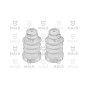 AKRON-KIT TAMP.C.AMM.P.TOURAN 2PZ. AKRON-KIT TAMP.C.AMM.P.TOURAN 2PZ.