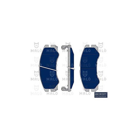 AKRON TP-PASTIGLIE FRENO 21845/16,5