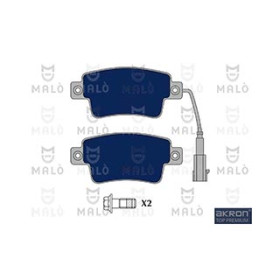 AKRON TP-PASTIGLIE FRENO 24349/17,3