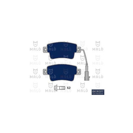 AKRON TP-PASTIGLIE FRENO 24349/17,3