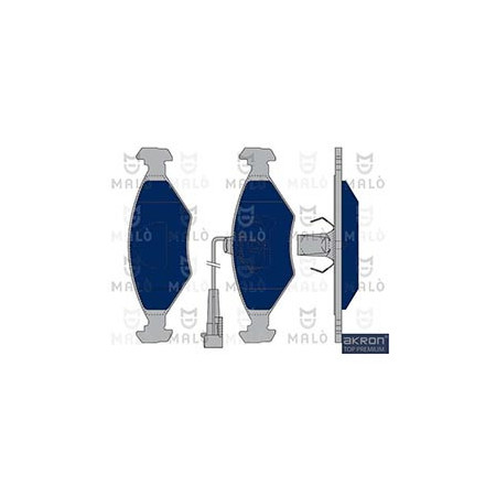 AKRON TP-PASTIGLIE FRENO 23220/16,9