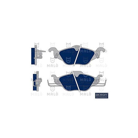 SERIE PASTIGLIE OPEL ASTRA G-23063/17,3 - AKRON TO