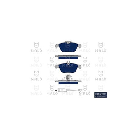 AKRON TP-PASTIGLIE FRENO 24253/17,6