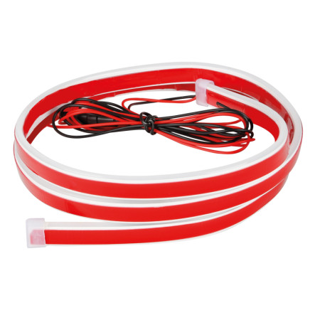 73653-S-02.jpg STRISCIA SOTTOCOFANO A LED BIANCHI  - 120 CM - 12V