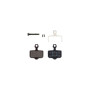 525164000.jpg PASTIGLIE FRENO SRAM AXS - ORGANICA QUIET CON PIASTRINA IN ACCIAIO, 1 SET