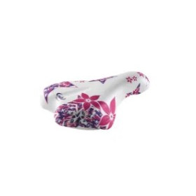 SELLA JUNIOR FLOWER 14/16" 210x140mm IN POLIURETANO BIANCO/ROSA 307250710.jpg SELLA JUNIOR FLOWER 14/16" 210x140mm IN POLIURETANO BIANCO/ROSA