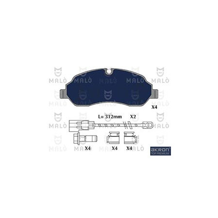 AKRONTOPPREMIUM-S.P. FORD TRANSIT - 22034/17