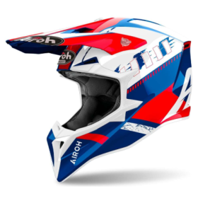 WRAAPFEEL BLUBIAROS.png Casco cross airoh wraaap feel blue/red gloss xl