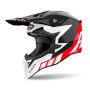 WRAAPBIANERROS.jpg CASCO CROSS AIROH WRAAAP RELOADED RED GLOSS TAGLIA L
