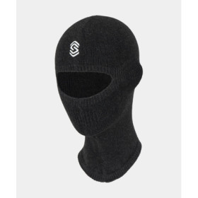 PASSAMONTAGNA STAY WARM ANTRACITE IN FIBRA D'ARGENTO