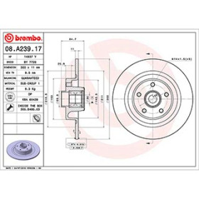 DISCO FRENO - CON CUSCINETTO INTEGRATO