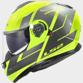 FF908 STROBE GIALLO FLUO.jpg CASCO MODULARE LS2 FF908 STROBE II CODE H-V YELLOW-GREY