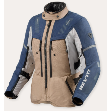sand5donna2.png Jacket sand 5 h2o ladies - sand-blue, l38