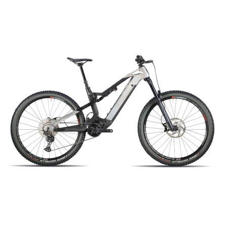 NITRO E-P3 GEOMETRIE.jpg OLYMPIA - E-BIKE NITRO E-P3+MX L/XL -16 - ARGENTO/NERO BI-AMMORTIZZATA - MOTORE POLINI - TELAIO IN CARB