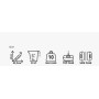 KGR33NNPACK2.jpg Set 2 valigie laterali rigide garda 33lt. lite