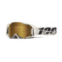 461401.jpg Maschera 100% armatic pitch - lente a specchio oro